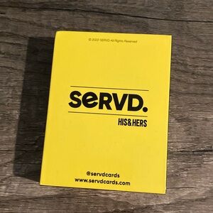 Card Game Servd - His and Her edition